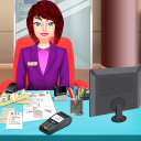 Virtual Cashier & Bank Manager Icon