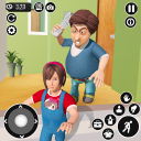 Virtual Angry Dad Simulator Icon