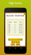 Math Tester FREE screenshot 8