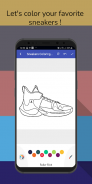 Sneakers Art Coloring Book screenshot 10