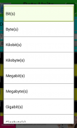 Data Units Converter screenshot 2