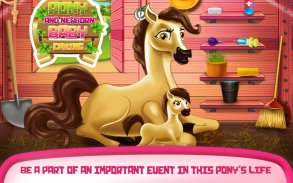 Pony and Newborn Caring screenshot 1