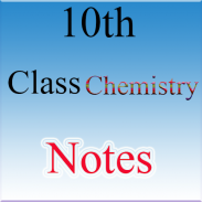 10th Class Chemistry Notes screenshot 0