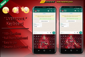 Reds Keyboard Theme Football 2019 screenshot 2