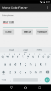 Morse Code Flasher screenshot 0