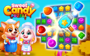 Sweet Candy Puzzle: Crush & Pop Free Match 3 Game screenshot 16