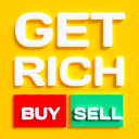 Buy Sell & Get Rich 3d Icon