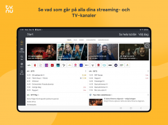 tv.nu - streaming & TV screenshot 2