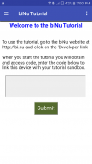 biNu Tutorial screenshot 1