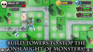 Idle Tower Defense: Fantasy TD Heroes and Monsters screenshot 3