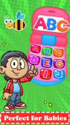 Baby phone learning games A-Z screenshot 1