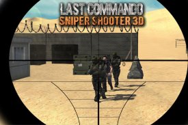 अंतिम कमांडो: स्निपर निशानेबाज screenshot 2