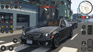 Car Driver Mercedes C-Class 63 screenshot 1