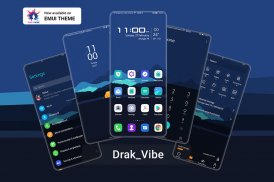 DarkVibe EMUI | MAGIC UI THEME screenshot 0