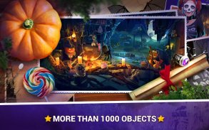 Objets Cachés Halloween: Jeu de Magie et de Puzzle screenshot 1