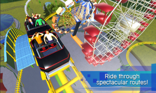 Real Roller Coaster Park Ride Rush Simulator screenshot 4