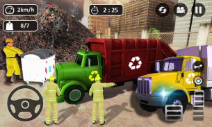 Garbage Trash Truck Driving 20 screenshot 3