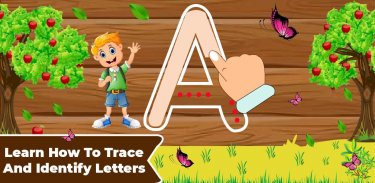 ABC Preschool Kids Tracing Phonics Learning Game screenshot 1