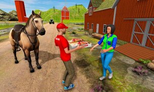 Mounted Horse Riding Pizza screenshot 4