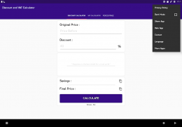 Discount & VAT & Percentage Calculator screenshot 0