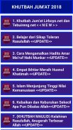 Khutbah Jum'at 2018 "UPDATE" screenshot 7