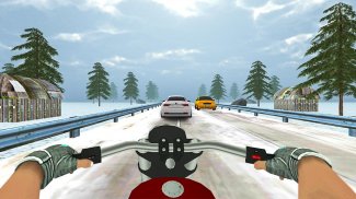 Jalan raya Real Traffic Bike Racer screenshot 7