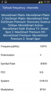 TurkSat Frequency Channels screenshot 4