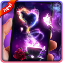 Glamour Heart - Neon HD Icon