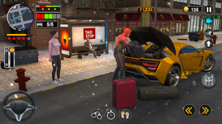 Superhero Moto Rider Bike Taxi screenshot 1