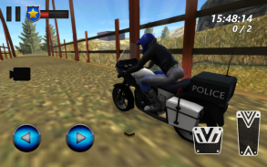 Police Moto Racing: Up Hill 3D screenshot 0