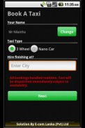 Online Cabs - Taxi Sri Lanka screenshot 4