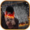 Bio Hazard Fire Keyboard Theme