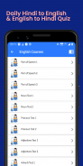 Learn English From Hindi - हिं screenshot 5