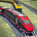 Train Racing Euro Simulator 3D: Train Games