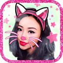 Cat Face Camera Selfie Icon