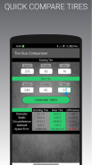 Tire Size Comparison screenshot 3