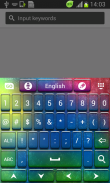 GO Keyboard Цвет HD screenshot 5
