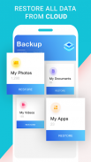 Backup and Restore: Cloud Backup, Free storage screenshot 1