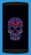 Sugar Skull Wallpaper 4K screenshot 6