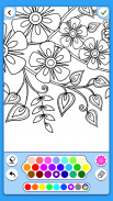 Colorir adultos: Flores screenshot 6