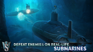 WORLD of SUBMARINES: Jogo de batalha naval em 3D screenshot 3