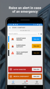TeamAlert Panic App screenshot 2