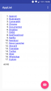 AppList screenshot 0