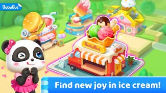بازی بستنی پاندا کوچولو screenshot 5