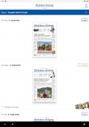 Zürichsee-Zeitung E-Paper screenshot 1