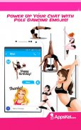 Pole Dancing Stickers- Tease Dance Emoji App screenshot 4