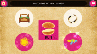 Kindergarten kids Learning English Rhyming Words screenshot 12