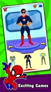 Superhero Coloring Book Games screenshot 7