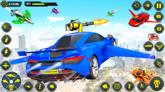 Muscle Car Robot Car Game screenshot 0