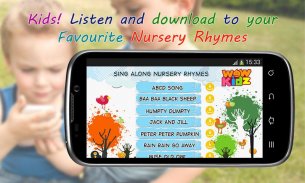 Sing Along Nursery Rhymes screenshot 0